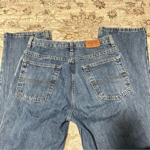 Stylish Blue Straight Leg Jeans